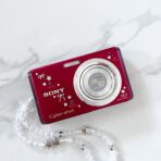 Sony Cybershot DSC-W180 – Ruby Red Y2K Digicam | 10.1MP, SteadyShot, HD Video