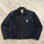 Vintage Carhartt Detroit Jacket J01 BLK Medium Rare