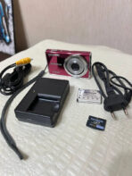Olympus X-930 12mp pink With XD Card, Battery, Charger Tested Working - Image 3