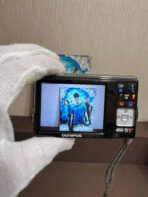 Olympus X-930 12mp pink With XD Card, Battery, Charger Tested Working - Image 15