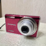 Olympus X-930 12mp pink With XD Card, Battery, Charger Tested Working