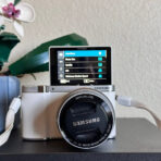 Used Samsung NX3000 Mirrorless Digital Camera (White) with 16-50mm Lens - Image 9