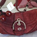 ❤️ Y2K Vintage Coach Suede Mini Soho Shoulder Bag ❤️ Ti - Image 2
