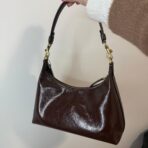 Coach Juliet Glazed Maple Leather Shoulder Bag am - Image 3