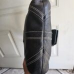 Vintage Y2K Mini Soho Black Buckle Flap Shoulder Bag Purse Yy - Image 4