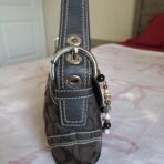 Y2K Vintage Coach Brown Mini Soho Signature FW - Image 5