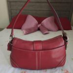 ❤️ Vintage Y2K Coach Dark Red Soho Buckle Shoulder Purse ❤️ dr - Image 2
