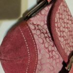 Vintage Coach Mini Soho Buckle Flap Pink Shoulder Purse aZ - Image 4