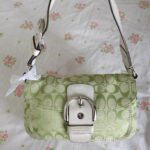 💚 Y2K Coach Lime Green Soho Shoulder Bag Purse 💚 YO