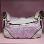 Y2K Vintage Coach Mini Soho Pink Gold Coquette Shoulder Bag KK - Image 7