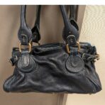 Chloe Paddington Gold Padlock Key Tote Hand Bag Leather ii - Image 2