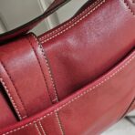 ❤️ Y2K Vintage Coach Dark Red Soho Buckle Flap Shoulder Purse ❤️ ig - Image 5