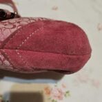 Vintage Coach Mini Soho Buckle Flap Pink Shoulder Purse aZ - Image 8