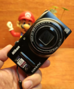 Nikon COOLPIX S9500 Digital Camera Black | 18.1MP | 22x Zoom | Wi-Fi | Tested Bundle