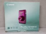 Canon PowerShot SD 1400 IS Digital ELPH Camera Pink w Box Charger - Image 2