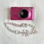 Used Samsung Vintage Finepix T350 14MP Pink Digital Camera - Image 2