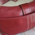 ❤️ Vintage Y2K Coach Dark Red Soho Buckle Shoulder Purse ❤️ dr - Image 3