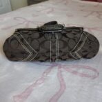 Y2K Vintage Coach Brown Mini Soho Signature FW - Image 4