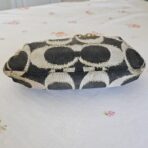 Vintage Y2K Coach Lurex Poppy Gold Hardware Small Shoulder Bag dE - Image 6