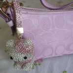 Vintage Y2K Pink Shoulder Bag Baguette Purse Rare zA - Image 2