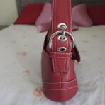 ❤️ Vintage Y2K Coach Dark Red Soho Buckle Shoulder Purse ❤️ dr - Image 4
