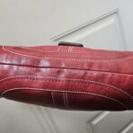 ❤️ Y2K Vintage Coach Dark Red Soho Buckle Flap Shoulder Purse ❤️ ig - Image 8