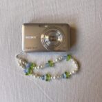 Used Vintage Silver Sony Cybershot DSC-W310 12.1MP Digital Camera