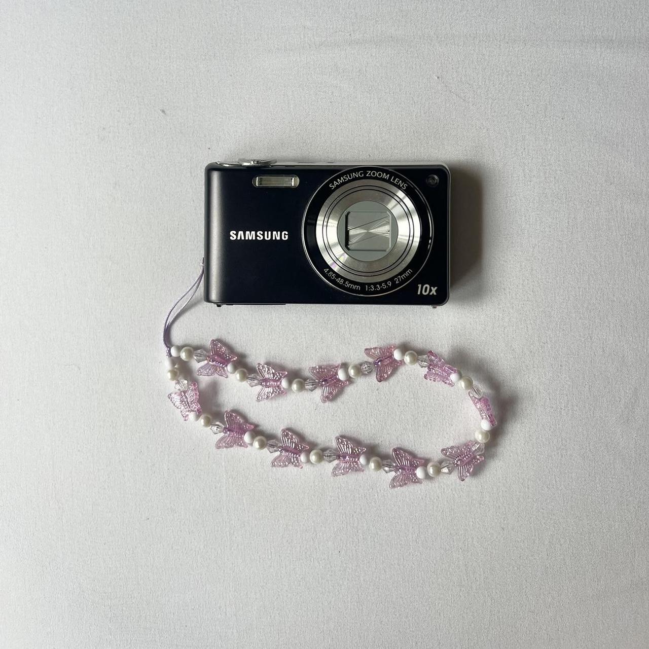pic_e95629ce-b5cc-4d53-9d55-37e81cd1b1f1 Used Vintage Samsung PL221 16.1MP Black Digital Camera - Image 1