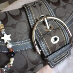 Y2K Vintage Coach Brown Mini Soho Signature FW - Image 2