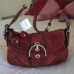 ❤️ Y2K Vintage Coach Suede Mini Soho Shoulder Bag ❤️ Ti