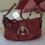 ❤️ Y2K Vintage Coach Suede Mini Soho Shoulder Bag ❤️ Ti