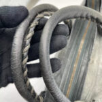 Balenciaga 2way Handbag City Bag Dark Gray Leather 115748 Shoulder bag Authentic🪻🍃 - Image 5