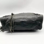 Balenciaga 2way Handbag City Bag Dark Gray Leather 115748 Shoulder bag Authentic🪻🍃 - Image 8