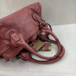Chloe Hand Bag Pink Leather🖤🍫 - Image 4