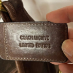 Coach Bleecker Street Haversack LIMITED EDITION RARE Brown Suede🌺🩷 - Image 5