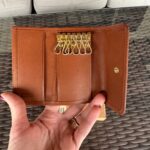 Vintage Coach British Tan Leather Trifold Key Case 4807 Nwt🍬⚡ - Image 3