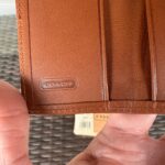 Vintage Coach British Tan Leather Trifold Key Case 4807 Nwt🍬⚡ - Image 4