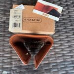 Vintage Coach British Tan Leather Trifold Key Case 4807 Nwt🍬⚡ - Image 6