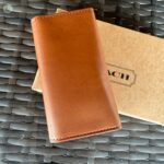 Vintage Coach British Tan Leather Trifold Key Case 4807 Nwt🍬⚡ - Image 8