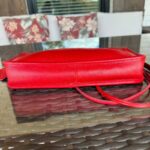Vintage Coach Red Zippered Clutch 9455🍎🔥 - Image 2