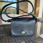 Vintage Coach Black 9965 Legacy Small Flap🩶🏙️