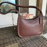 Vintage Coach Mahogany Brown 9020 Mini Ergo Zip🖤🍫 - Image 2