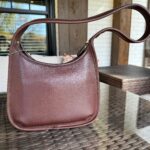 Vintage Coach Mahogany Brown 9020 Mini Ergo Zip🖤🍫 - Image 9