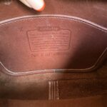 Vintage Coach Mahogany Brown 9020 Mini Ergo Zip🖤🍫 - Image 6