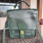 Vintage Coach Bottle Green Station Bag 5130🌲🍀 - Image 8