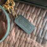 Vintage Coach Bottle Green Station Bag 5130🌲🍀 - Image 11