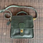 Vintage Coach Bottle Green Station Bag 5130🌲🍀