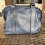 Vintage Coach Blue Soft Satchel 4055🍂✨ - Image 11