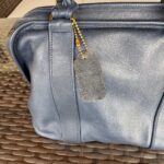 Vintage Coach Blue Soft Satchel 4055🍂✨ - Image 10
