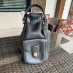 Vintage Coach Black Handle Backpack 9992🖤🍫
